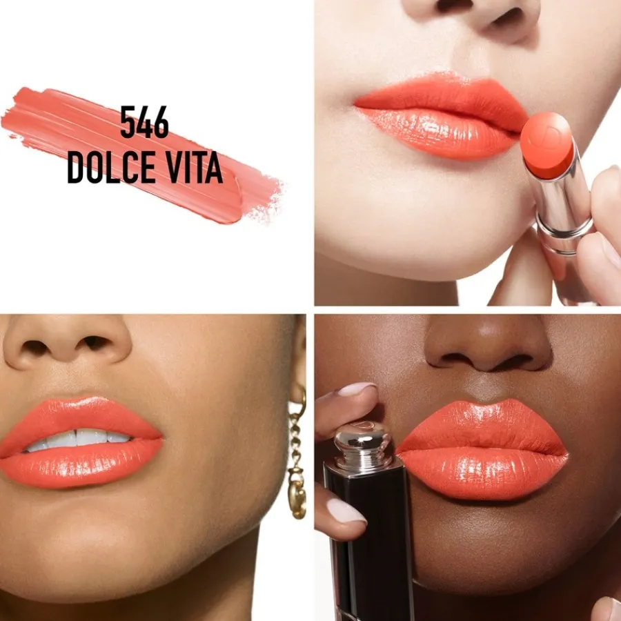 DIOR Addict Refill Refill für den Lippenstift mit Glanz-Finish – Intensive Farbe – 90 % Inhaltsstoffe natürlichen Ursprungs