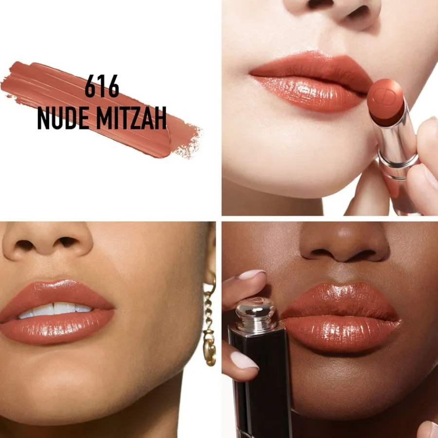 DIOR Addict Refill Refill für den Lippenstift mit Glanz-Finish – Intensive Farbe – 90 % Inhaltsstoffe natürlichen Ursprungs