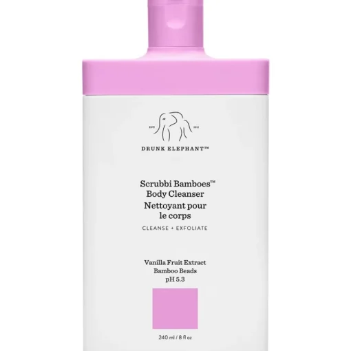Drunk Elephant Scrubbi Bamboes™ Body Cleanser New