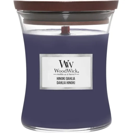 WoodWick Duftkerzen Ellipse Hinoki Dahlia von Outlet
