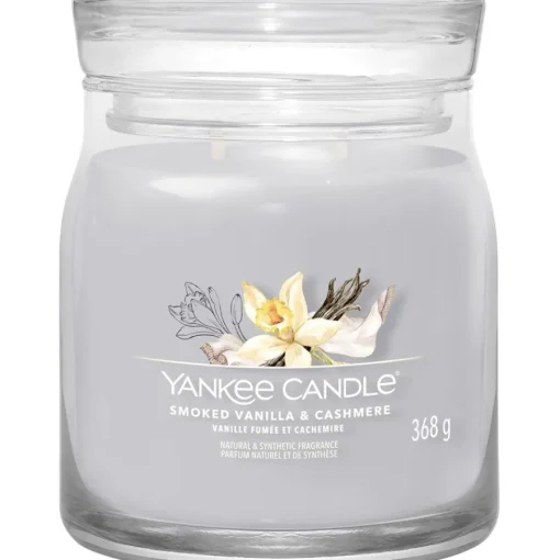 Yankee Candle Duftkerzen Smoked Vanilla & Cashmere von