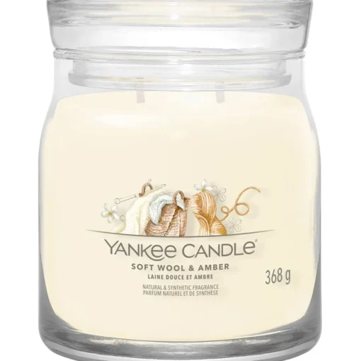 Yankee Candle Duftkerzen Soft Wool & Amber von