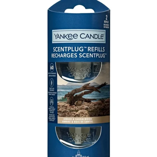 Yankee Candle Duftstecker Diffusor Scentplug Refill Amber + Sandelholz von Online