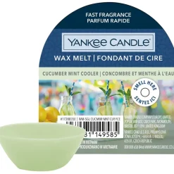 Yankee Candle Duftwachs Cucumber Mint Cooler Green von