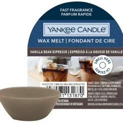 Yankee Candle Duftwachs Vanilla Bean Espresso Brown von Sale