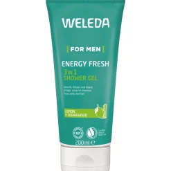 Weleda Duschgel For Men Energy Fresh 3in1 Shower Gel Zitrisch-spritziger Duft von