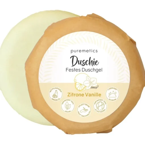 puremetics Duschpflege Duschie Zitrone Vanille von Best