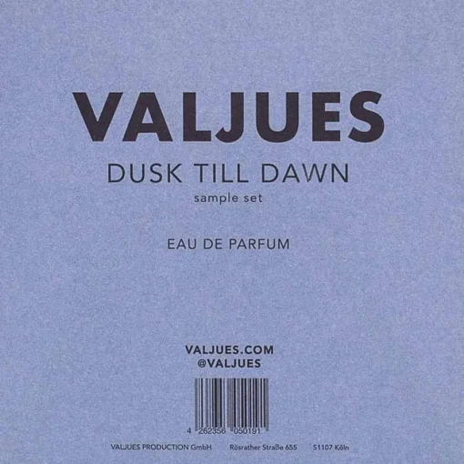 VALJUES Dusk Till Dawn Sample Set von Online