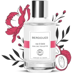 Berdoues Eau de Toilette 95% Organics Rose & Litchi von Discount