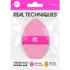 Real Techniques Einzelne Schwämme Miracle 2-in-1 Powder Puff von Clearance