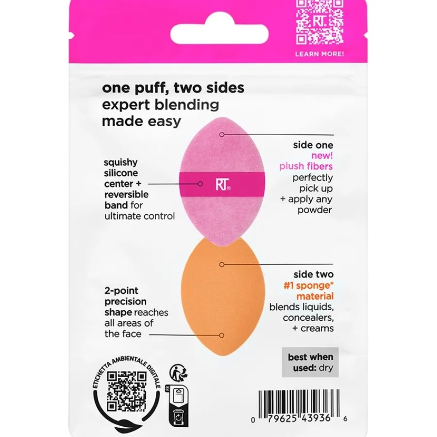 Real Techniques Einzelne Schwämme Miracle 2-in-1 Powder Puff von Clearance