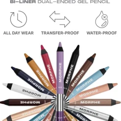 Morphe Eyeliner Bi-Liner Dual-Ended Gel Pencil von New
