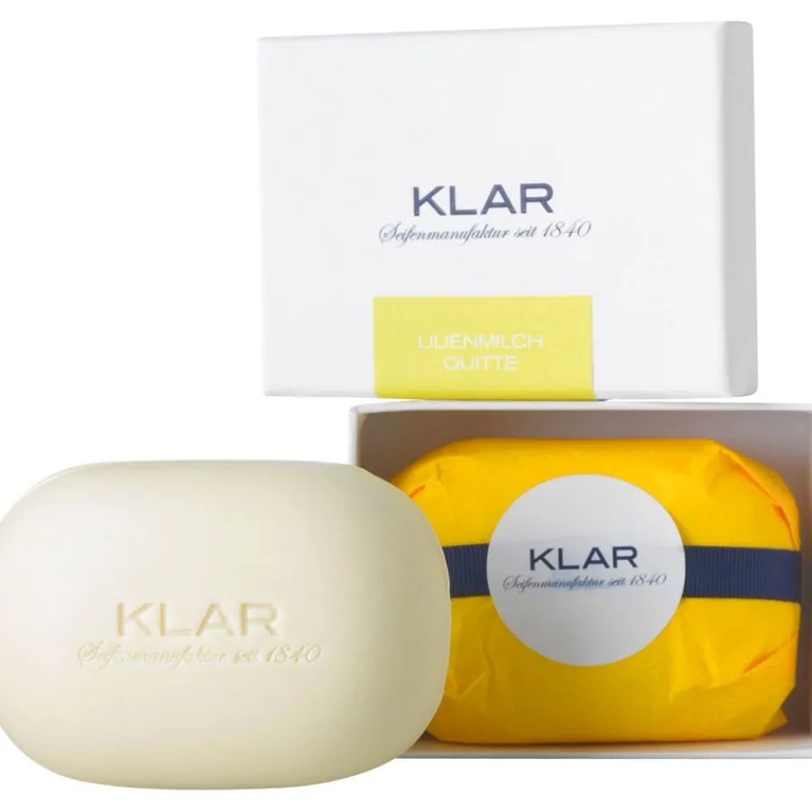 Klar Seifen Feste Seifen Seife Lilienmilch & Quitte von New