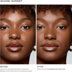 Morphe Fixing Spray & Fixierpuder Clouldlight Soft Glow Veil von Clearance