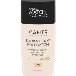 Sante Naturkosmetik Foundation & Puder Radiant Care Foundation von Hot