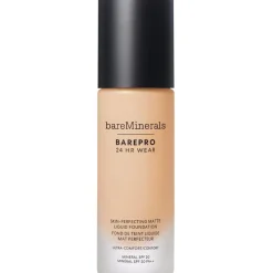 bareMinerals Foundation BAREPRO® 24HR Wear Skin-Perfecting Matte Liquid Foundation Mineral SPF 20 von Discount