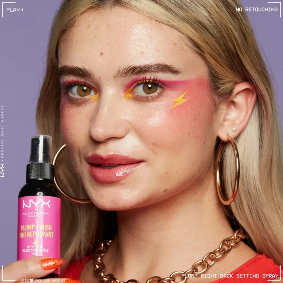 NYX Professional Makeup Foundation Plump Finish Setting Spray von