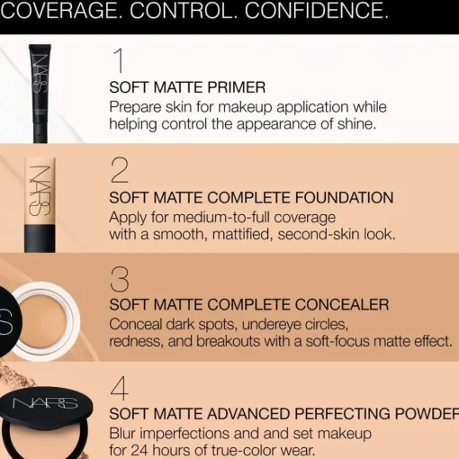 NARS Foundation Soft Matte Complete Foundation von