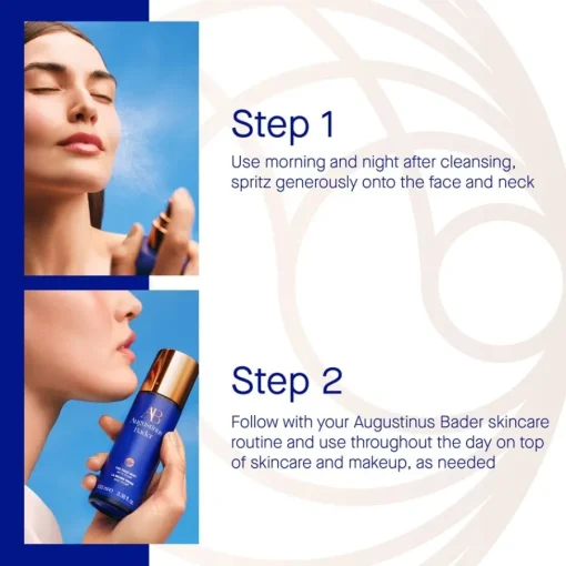 Augustinus Bader Gesicht The Face Mist von