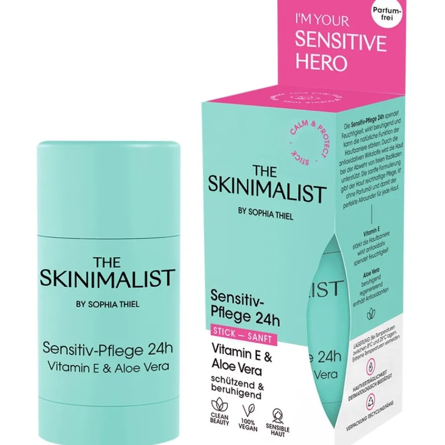 The Skinimalist Gesicht Vitamin E & Aloe Vera Sensitiv-Pflege 24h von