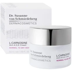 Dr. Susanne von Schmiedeberg Gesichtscremes L-Carnosine Anti-A.G.E. Cream Normal to Dry Skin von Online