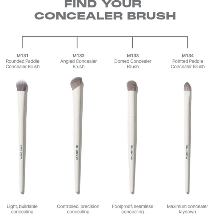 Morphe Gesichtspinsel M133 Domed Concealer Brush von Outlet