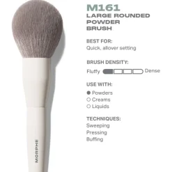 Morphe Gesichtspinsel M161 Large Rounded Powder Brush von Hot
