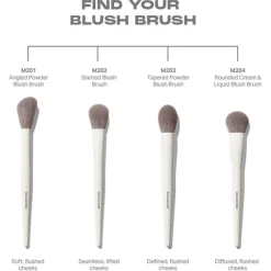 Morphe Gesichtspinsel M204 Rounded Cream & Liquid Blush Brush von New
