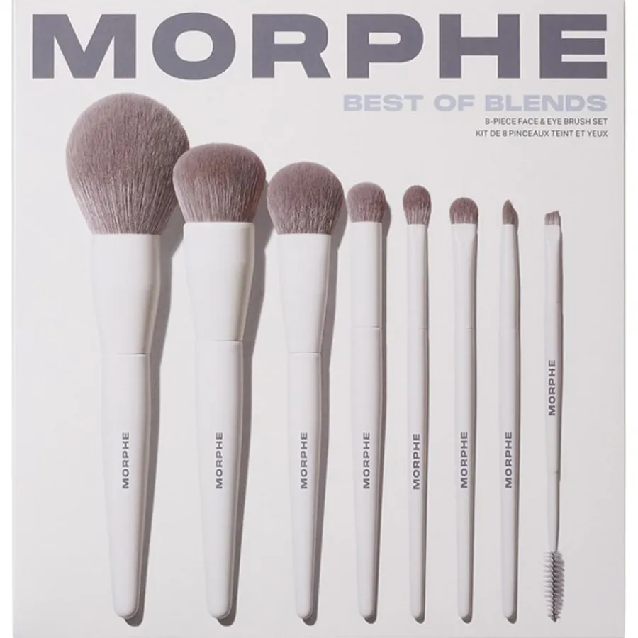 Morphe Gesichtspinsel-Sets Best of Blends 8-Piece Face & Eye Brush Set von Sale