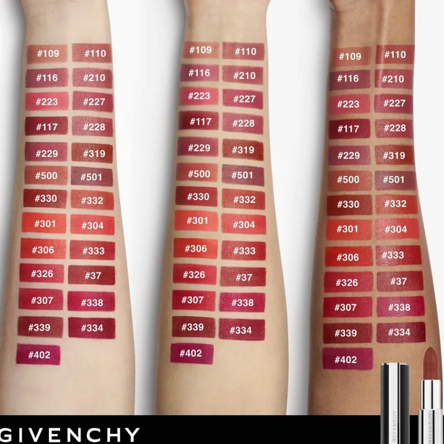 GIVENCHY LIPPEN MAKE-UP Le Rouge Interdit Intense Silk