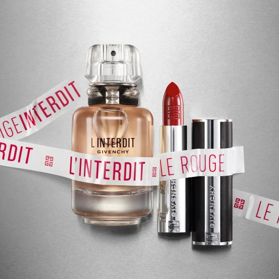 GIVENCHY LIPPEN MAKE-UP Le Rouge Interdit Intense Silk