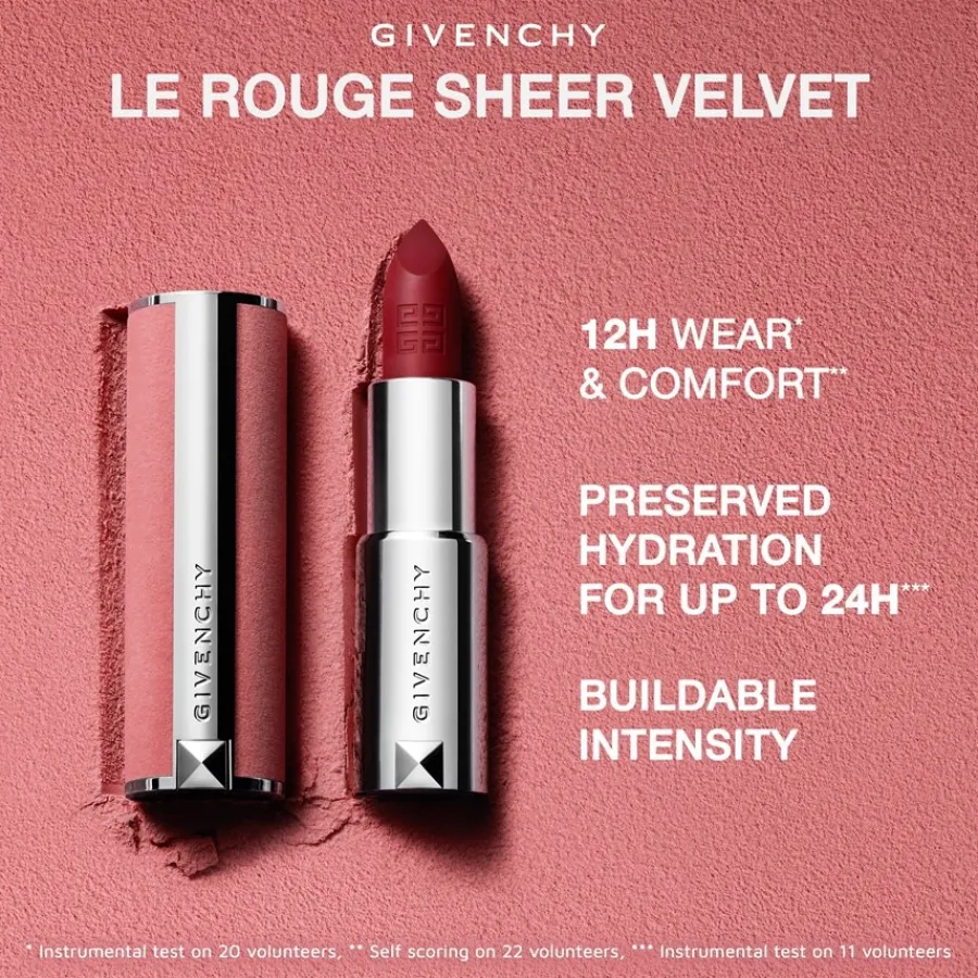 GIVENCHY LIPPEN MAKE-UP Le Rouge Sheer Velvet