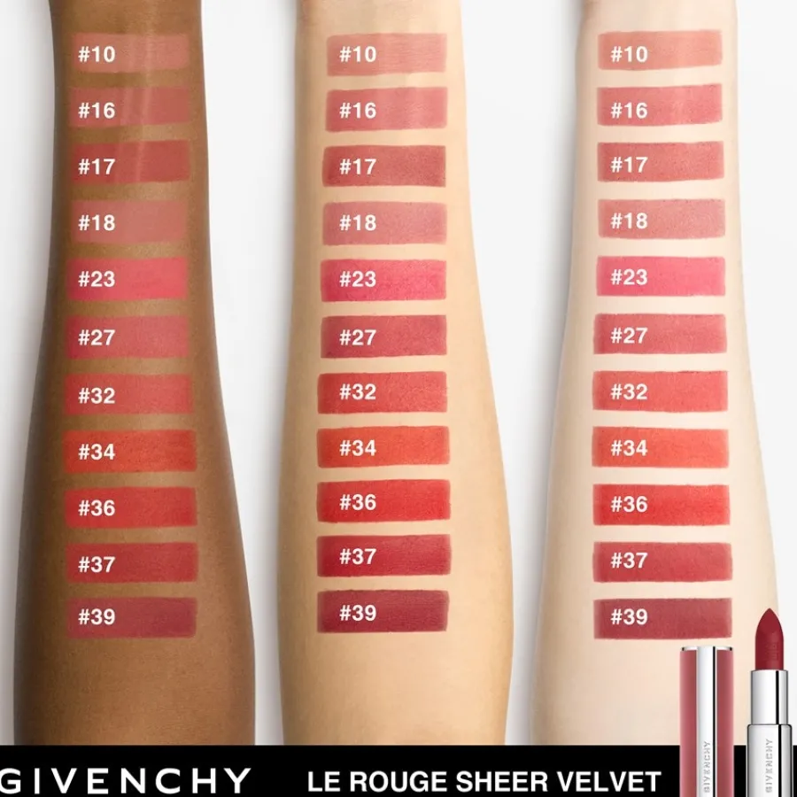 GIVENCHY LIPPEN MAKE-UP Le Rouge Sheer Velvet
