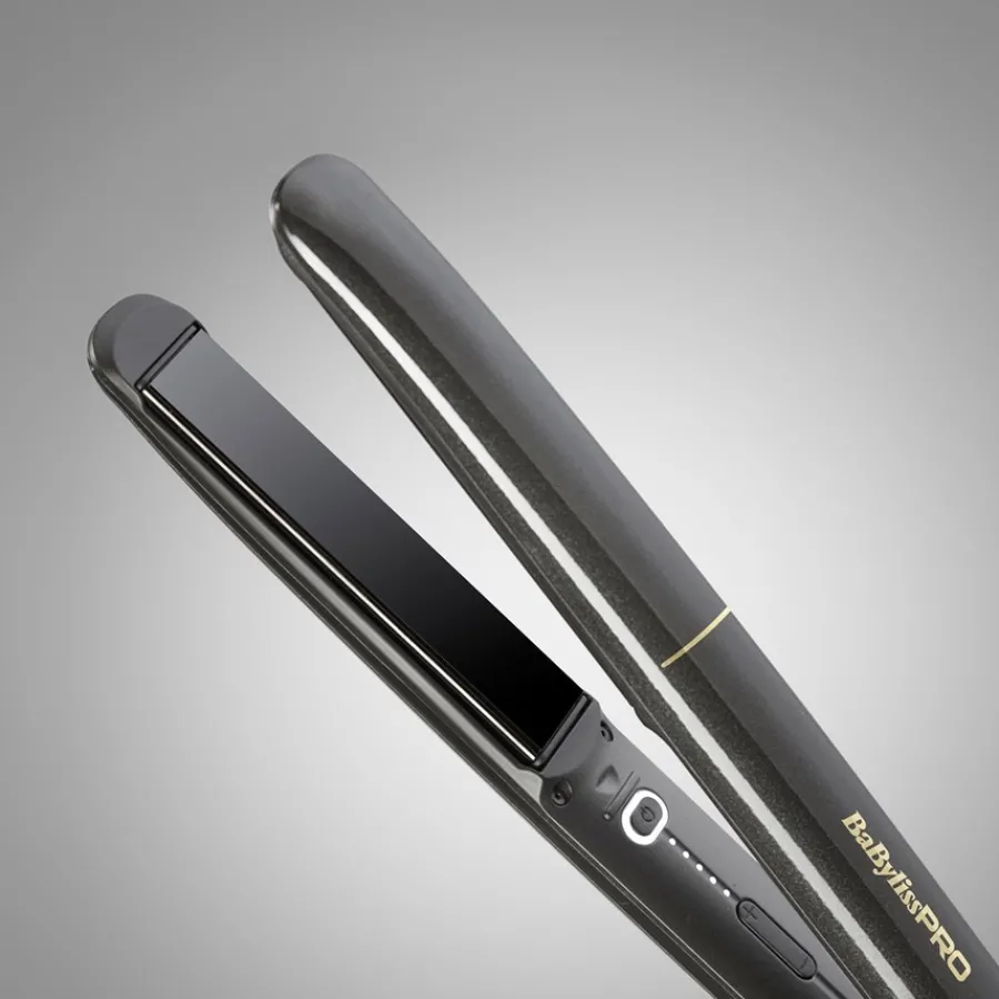 BaBylissPRO Glätteisen Grey Gold Stilista Styler von Hot