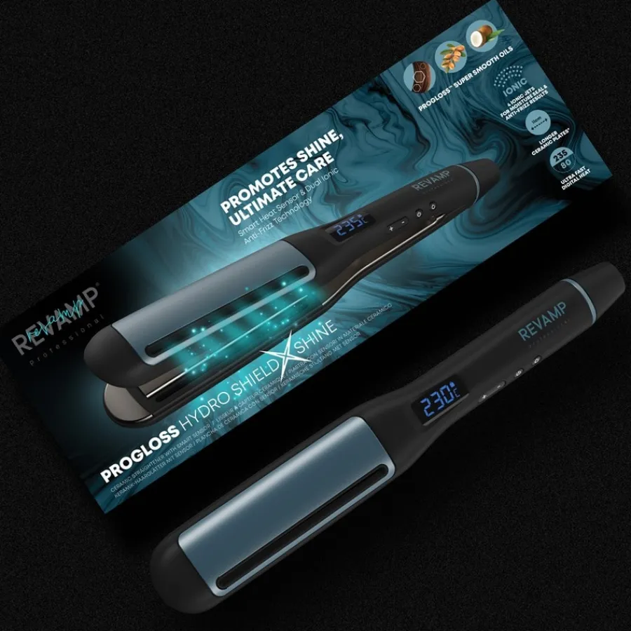 Revamp Professional Glätteisen Hydro Shield X Shine Keramik von Best