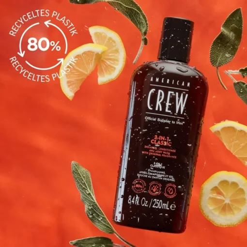 American Crew Haarpflege & Körperpflege 3-in-1 Shampoo, Conditioner and Body Wash von