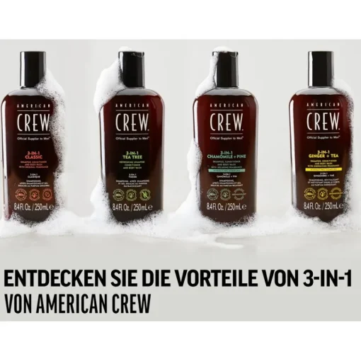 American Crew Haarpflege & Körperpflege 3-in-1 Shampoo, Conditioner and Body Wash von
