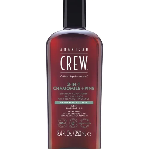 American Crew Haarpflege & Körperpflege 3-in-1 Chamomile + Pine Shampoo, Conditioner and Body Wash von Clearance