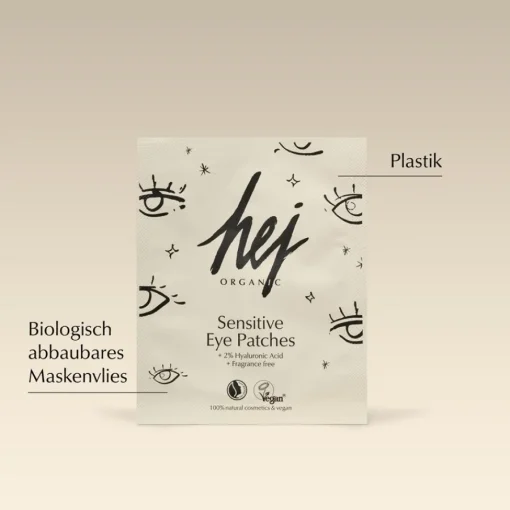 Hej Organic Sensitive Eye Patches Hot