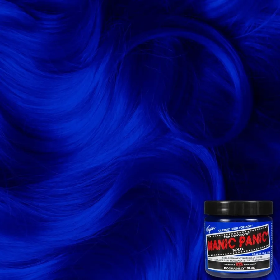 Manic Panic High Voltage Classic Rockabilly Blue von