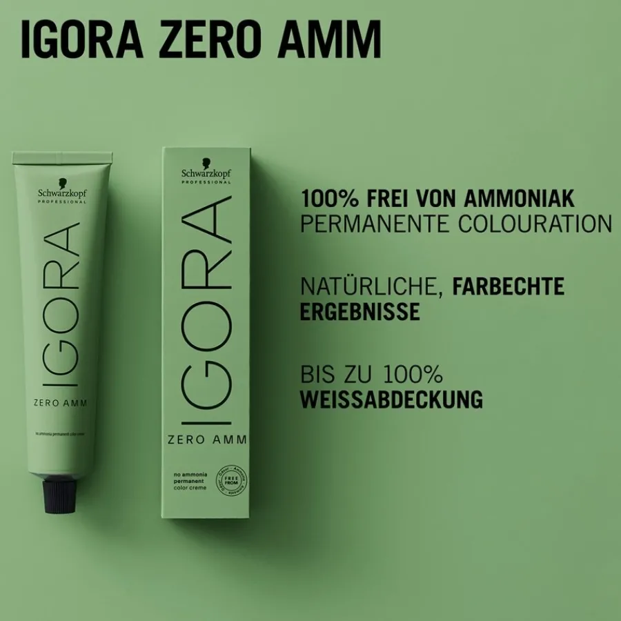 Schwarzkopf Professional Igora Zero Amm Permanent Color Creme Naturals von