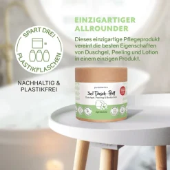 puremetics 3in1 Duschpflege Dusch-Fluff Apfelblüte von