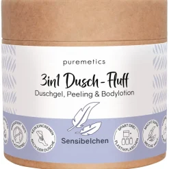 puremetics 3in1 Duschpflege Dusch-Fluff Sensibelchen  von Online