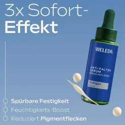 Weleda Intensivpflege Anti-Falten Serum Blauer Enzian & Edelweiss Reduziert tiefe Falten & strafft die Haut von