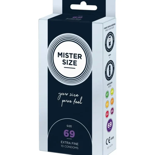 Mister Size Kondome Pure Feel 69 mm - Größe 3XL von