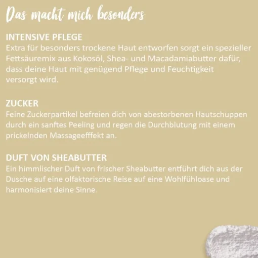 puremetics Körperpflege 3in1 Intensiv-Dusch-Fluff Shea Care von