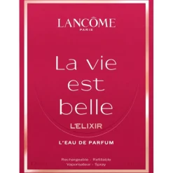 Lancu00F4me La vie est belle Eau de Parfum Spray - nachfüllbar L'Elixir von Lancôme