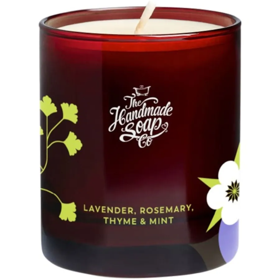 The Handmade Soap Lavender, Rosemary, Thyme & Mint Scented Soy Candle von