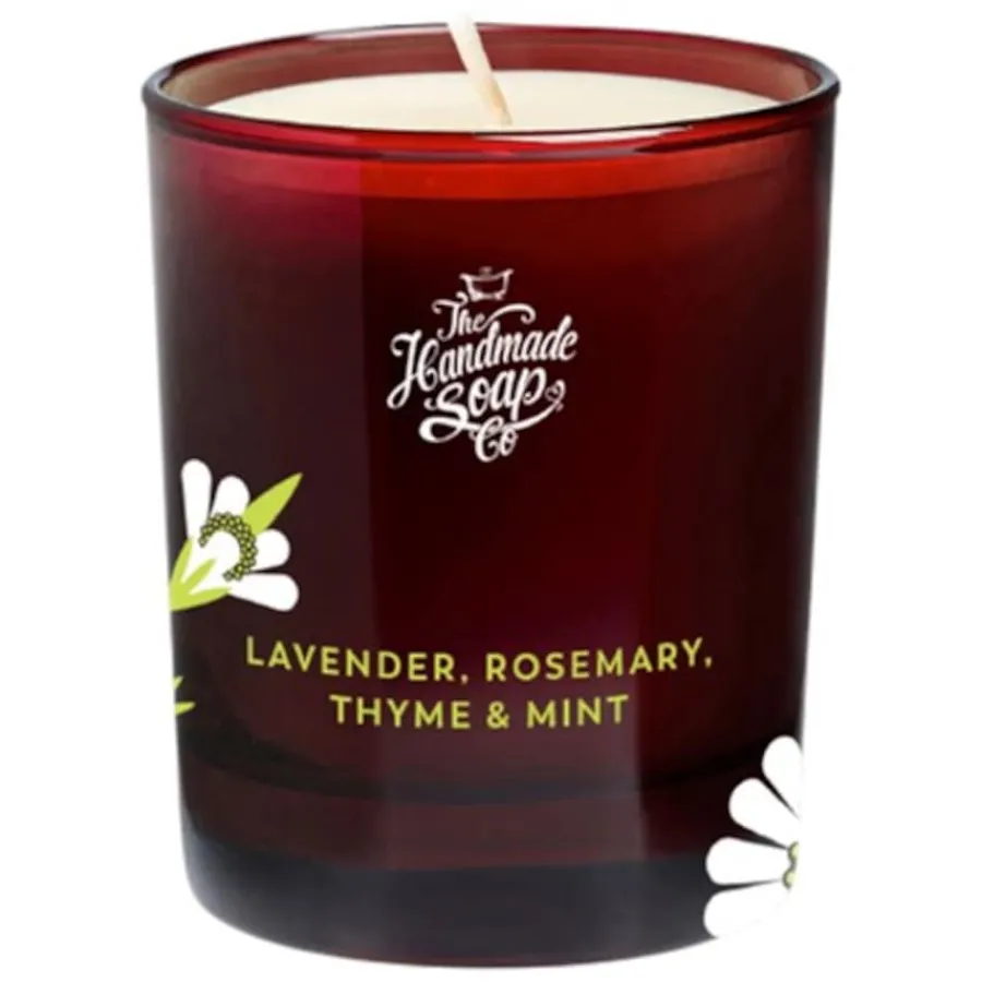 The Handmade Soap Lavender, Rosemary, Thyme & Mint Scented Soy Candle von