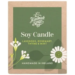 The Handmade Soap Lavender, Rosemary, Thyme & Mint Scented Soy Candle von